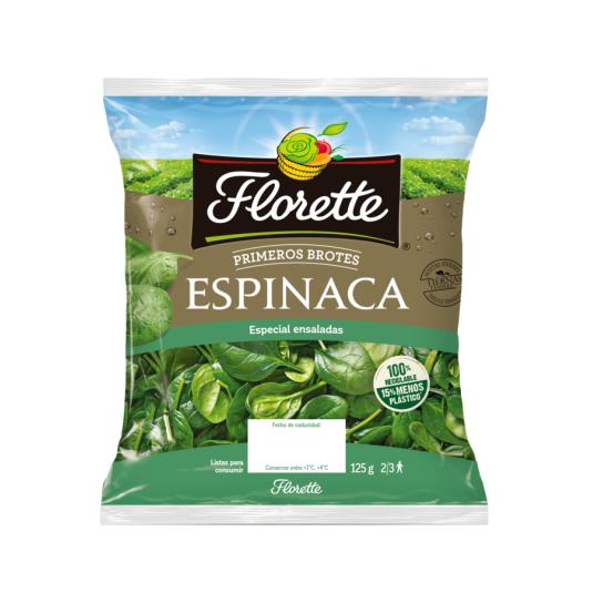 BROTES DE ESPINACAS , 125G FLORETTE