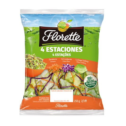 ENSALADA 4 ESTACIONES, 250G FLORETTE