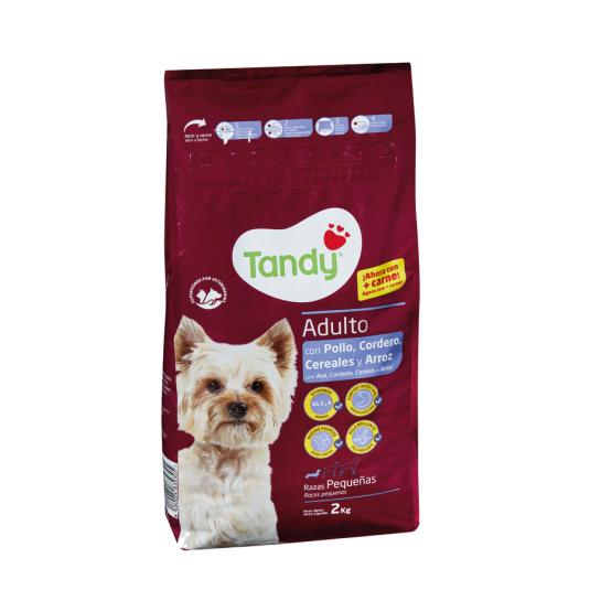 PIENSO PERRO RAZA PEQUEÑA POLLO 2KG TANDY