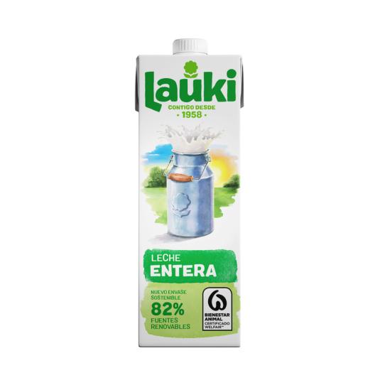 LECHE ENTERA, 1L LAUKI