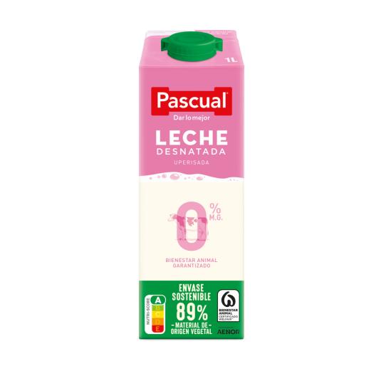 LECHE DESNATADA, 1L PASCUAL