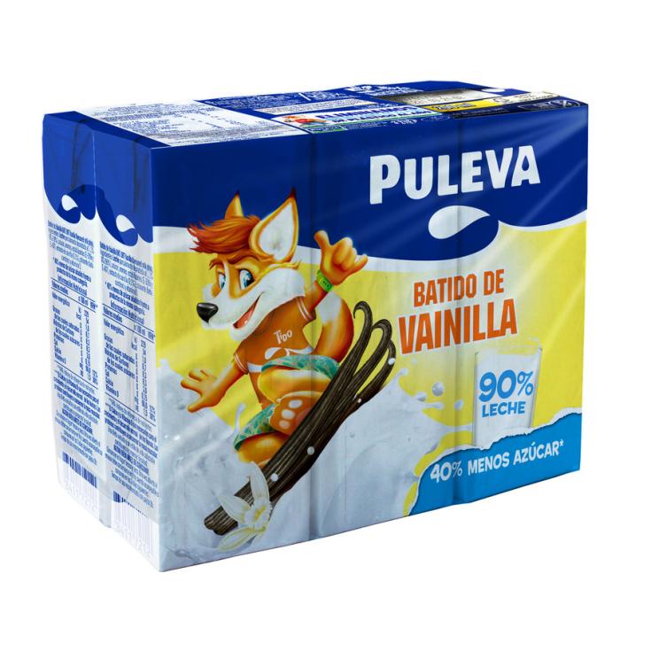 BATIDO DE VAINILLA, 6X200ML PULEVA