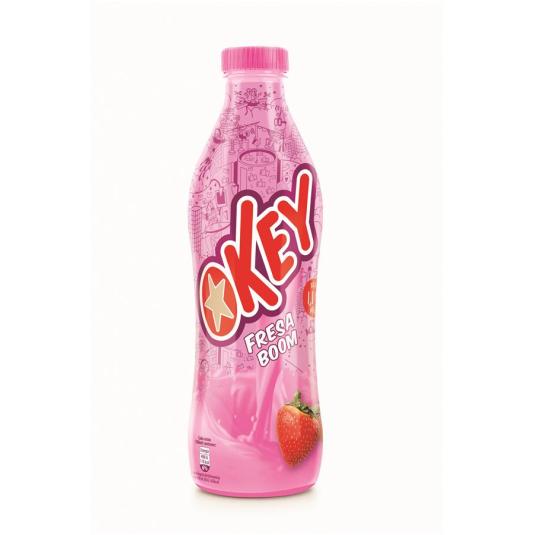 BATIDO DE FRESA, 750ML OKEY