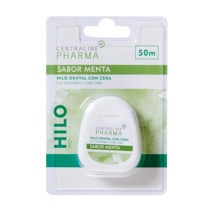 HILO DENTAL CON CERA SABOR MENTA CENTRA LINE