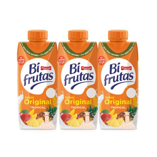 BIFRUTAS TROPICAL, 3X330ML PASCUAL