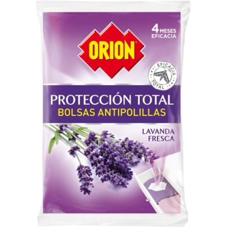 BOLSA ANTIPOLILLAS LAVANDA, 20 UD ORION