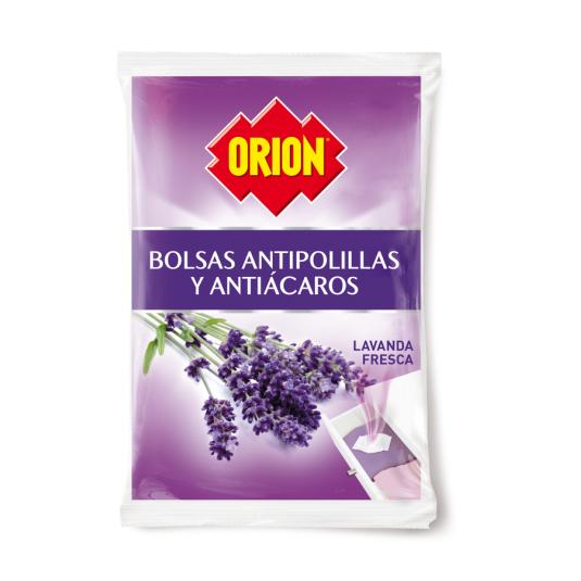 BOLSA ANTIPOLILLAS LAVANDA, 20 UD ORION