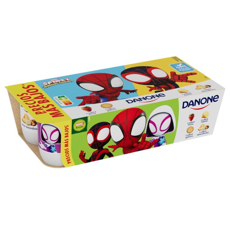 YOGUR SABORES, 8X120GR DANONE