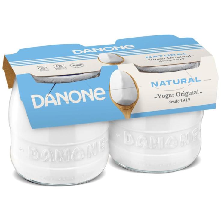 YOGUR NATURAL ORIGINAL, 2X130GR DANONE