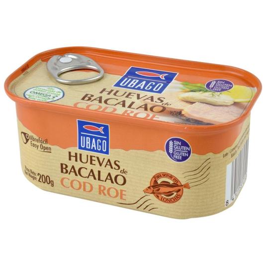 HUEVAS BACALAO UBAGO 200