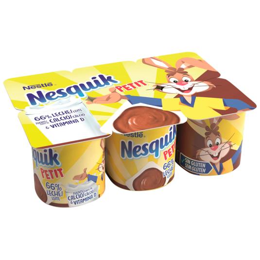 PETIT SUISSE DE CACAO, 6X60G NESQUIK