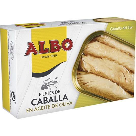 CABALLA DEL SUR EN ACEITE DE OLIVA, 85GR ALBO