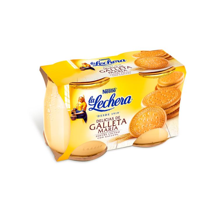 DELICIAS GALLETAS MARIA , P2X125G LA LECHERA