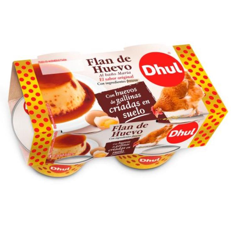 FLAN DE HUEVO, 4X110GR DHUL