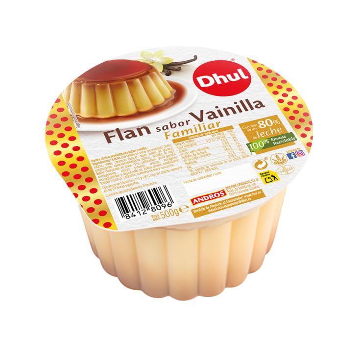 FLAN DE VAINILLA, 4X125GR DHUL