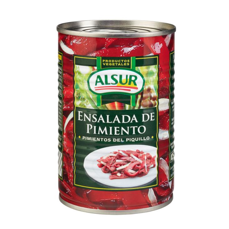 ENSALADA DE PIMIENTO, 355GR ALSUR