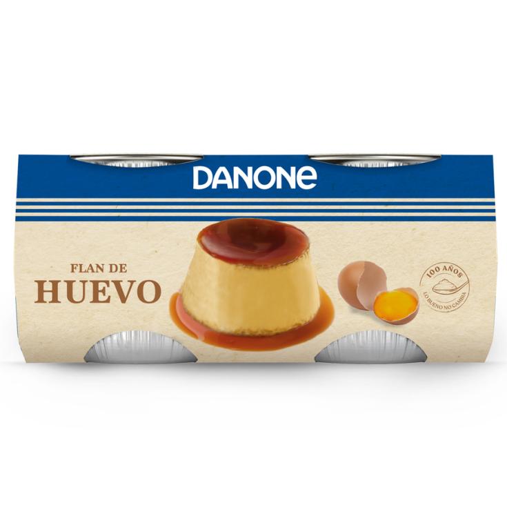 FLAN DE HUEVO, 4X100GR DANONE