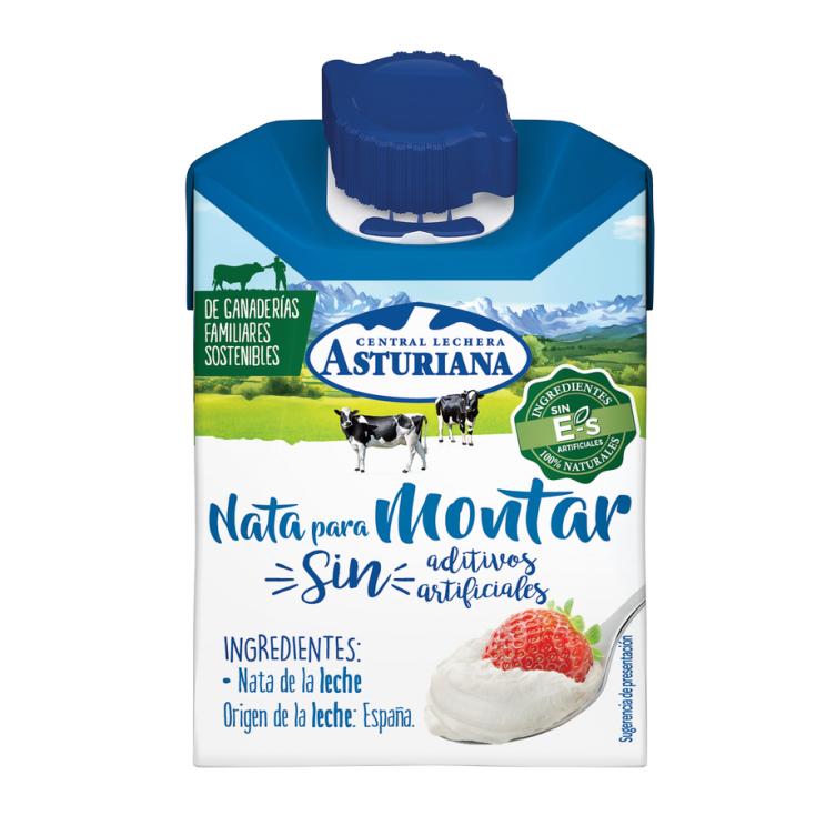 NATA PARA MONTAR 38% M.G., 200ML ASTURIANA