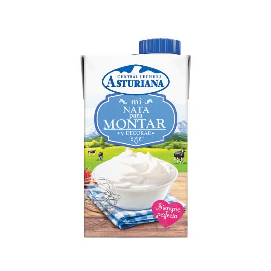 NATA PARA MONTAR 38% M.G., 500ML ASTURIANA