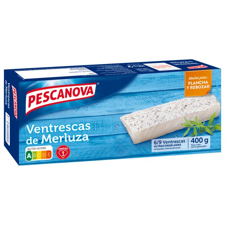 VENTRESCA DE MERLUZA ESTUCHE 400 G PESCANOVA