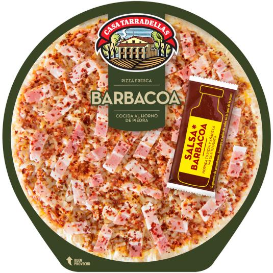 PIZZA BARBACOA, 400G CASA TARRADELLAS