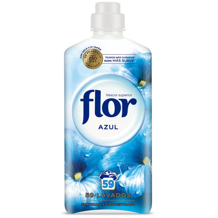 SUAVIZANTE CONCENTRADO AZUL, 59L FLOR