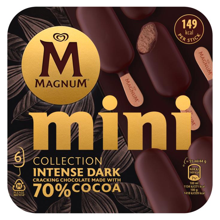 MAGNUM MINI INTENSE DARK 6MPK ,330ML MAGNUM