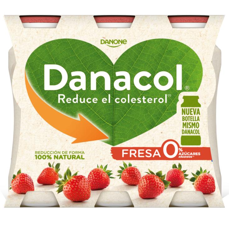 DANACOL FRESA, P6X100 DANONE