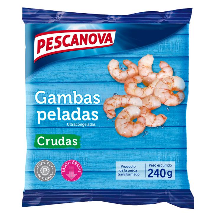 GAMBAS PELADAS BOLSA 240 G  PESCANOVA