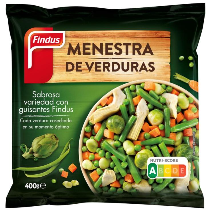 MENESTRA DE VERDURAS, 450G FINDUS 