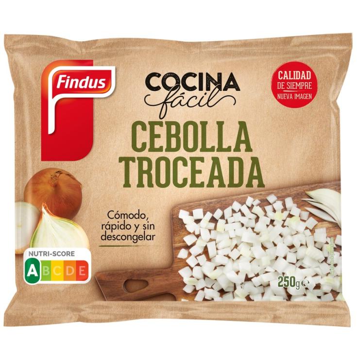 CEBOLLA TROCEADA, 250G FINDUS 