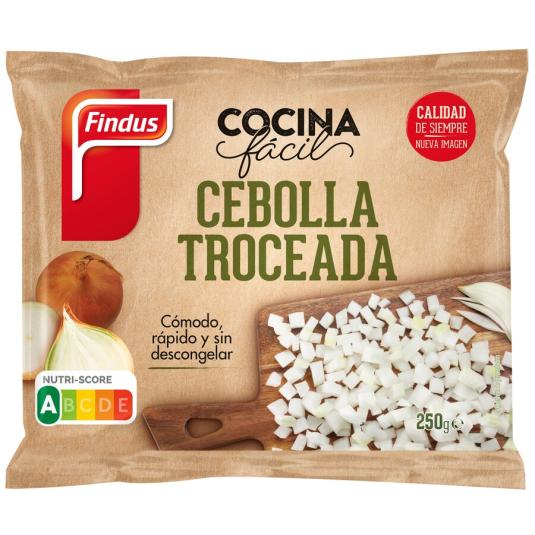 CEBOLLA TROCEADA, 250G FINDUS 