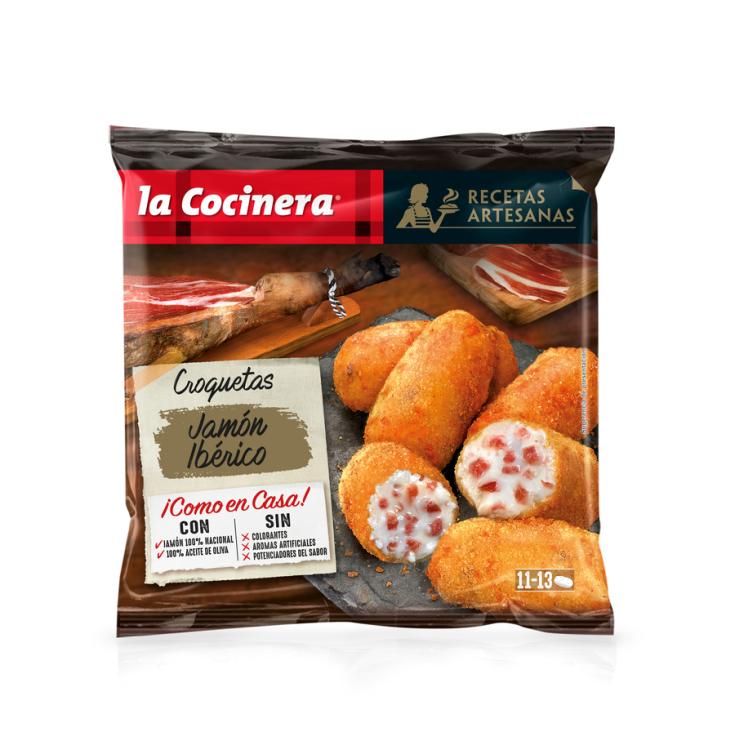 CROQUETAS ARTESANAS DE JAMON, 400G LA COCINERA