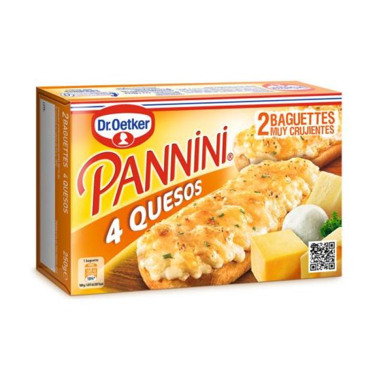 PANNINI 4 QUESOS , 2X125G DR OETKER