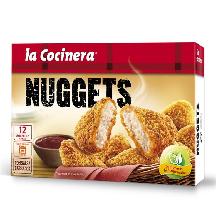 NUGGETS DE POLLO, 350G LA COCINERA