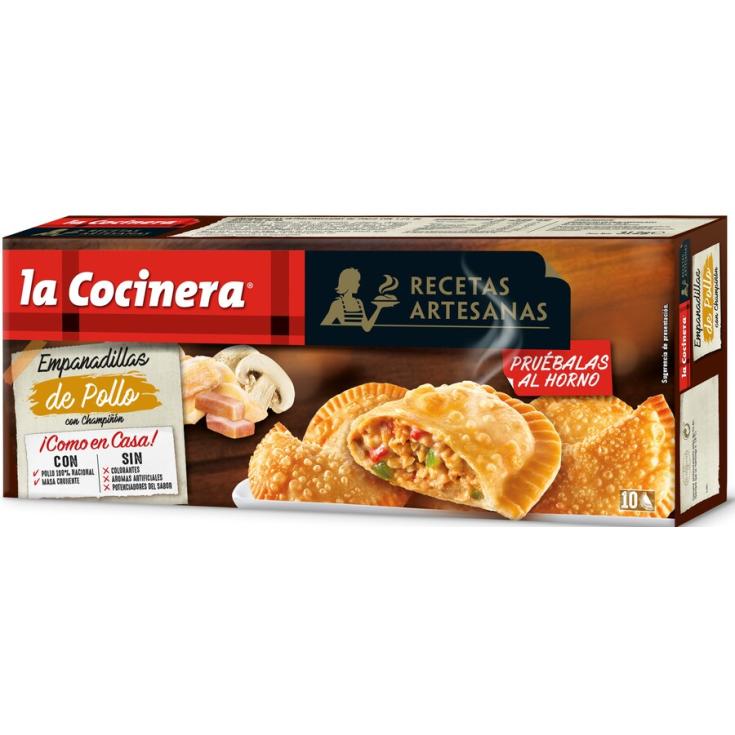 EMPANADILLAS DE POLLO, 312G LA COCINERA