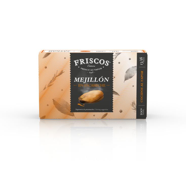 MEJILLON ESCABECHE 13/18, 69GR FRISCOS