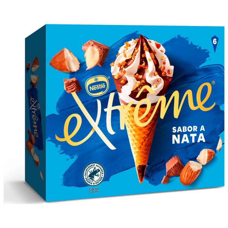 CONO EXTREME NATA, 6X110ML HELADOS NESTLE