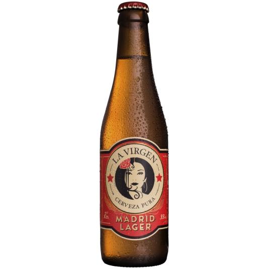 CERVEZA ARTESANA DE MADRID, 330ML LA VIRGEN