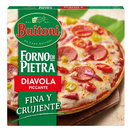 PIZZA FORNO DI PIETRA DIAVOLA, , 355G BUITONI