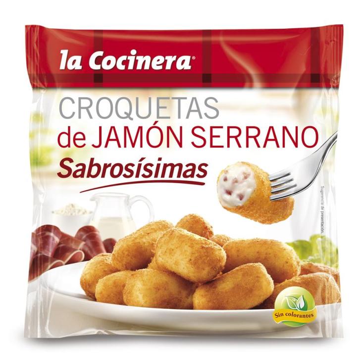 CROQUETAS DE JAMON , 500G LA COCINERA