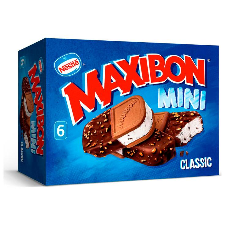 MINI MAXIBON NATA, 6X85ML HELADOS NESTLE