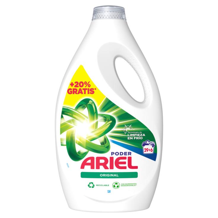 DETERGENTE LIQUIDO REGULAR 29+6 DOSIS ARIEL