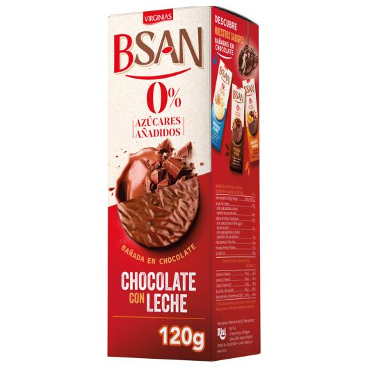 B-SAN GALLETAS C/CHOLATE CON LECHE 0%AZU VIRGINIAS 