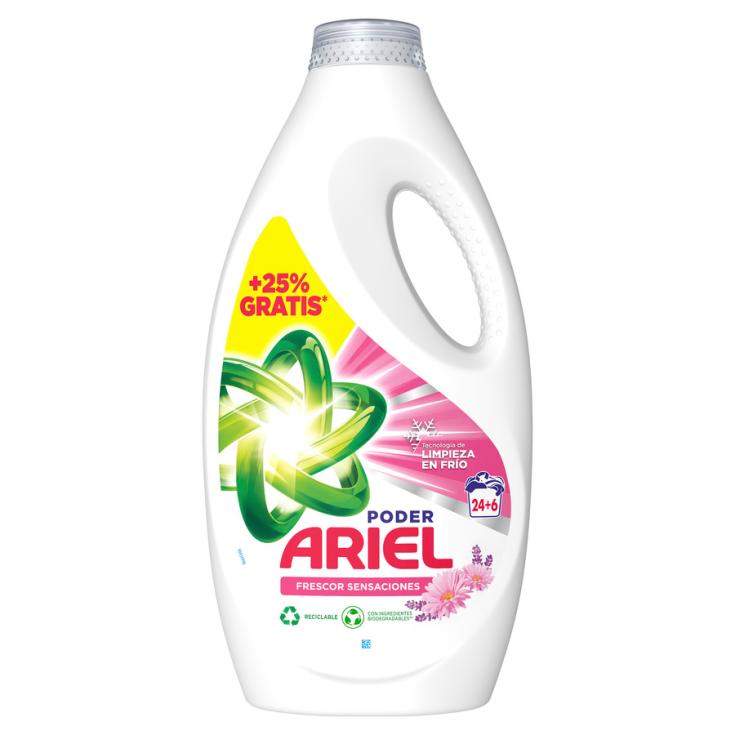 DETERGENTE LIQUIDO FRESH SENSATIONS, 24+6DOSIS ARIEL