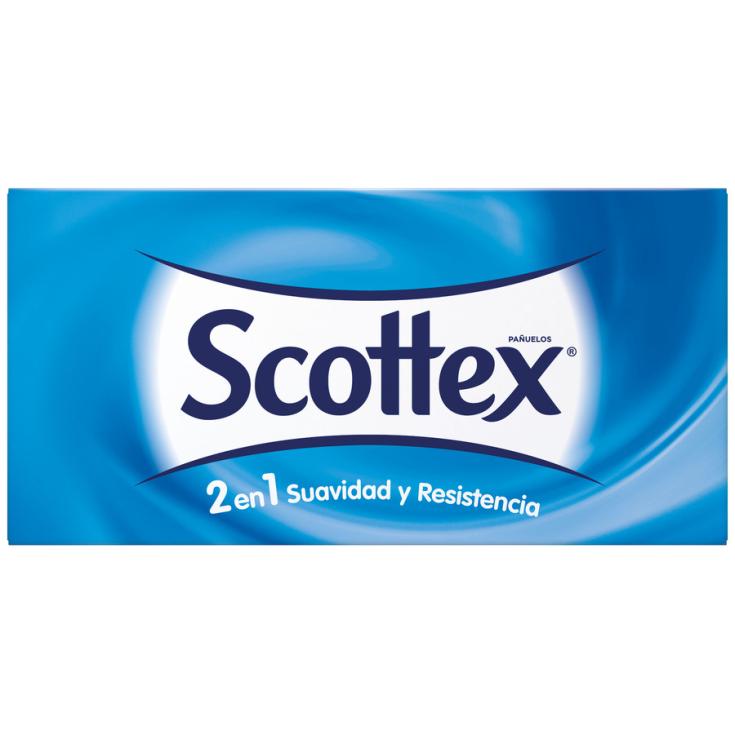 PAÑUELOS BLANCOS 2CAPAS, 70UD SCOTTEX