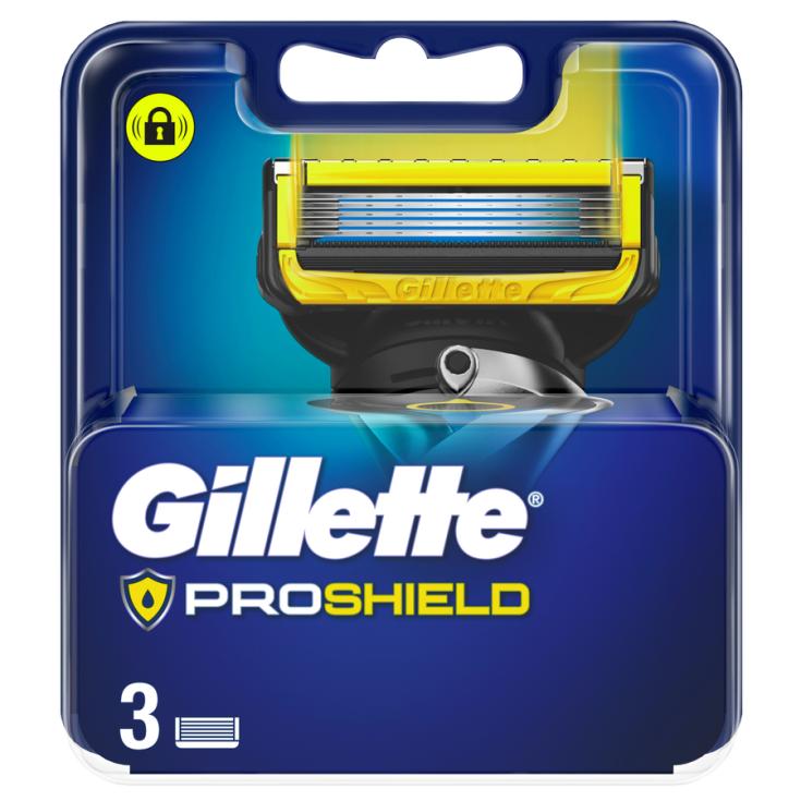 GILLETTE RECARGA PROSHIELD, 3UD GILLETTE