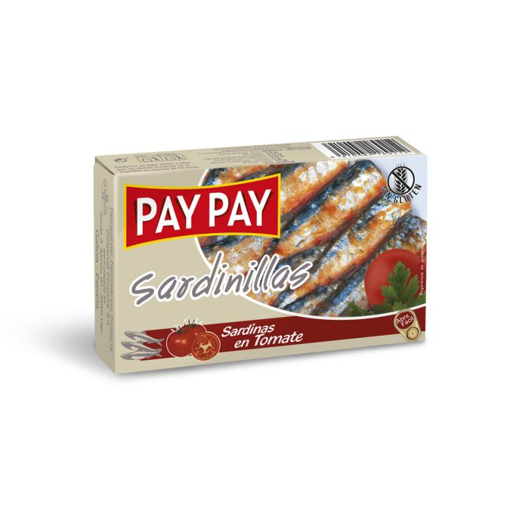 SARDINILLA EN TOMATE, 65G PAY-PAY