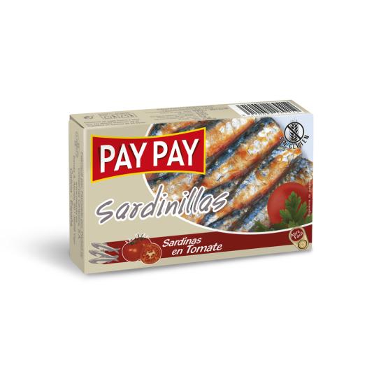 SARDINILLA EN TOMATE, 65G PAY-PAY