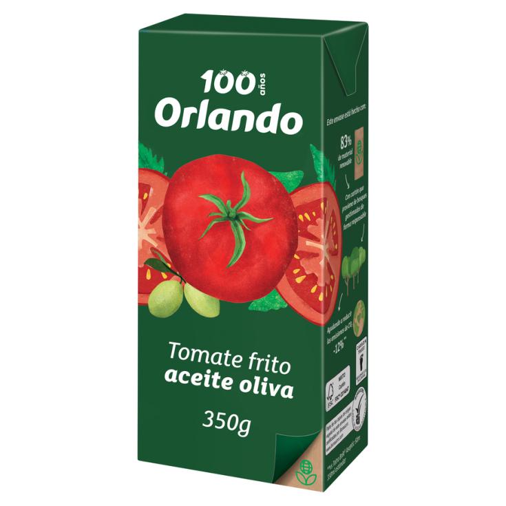 TOMATE FRITO ACEITE OLIVA BRIK, 350GR ORLANDO